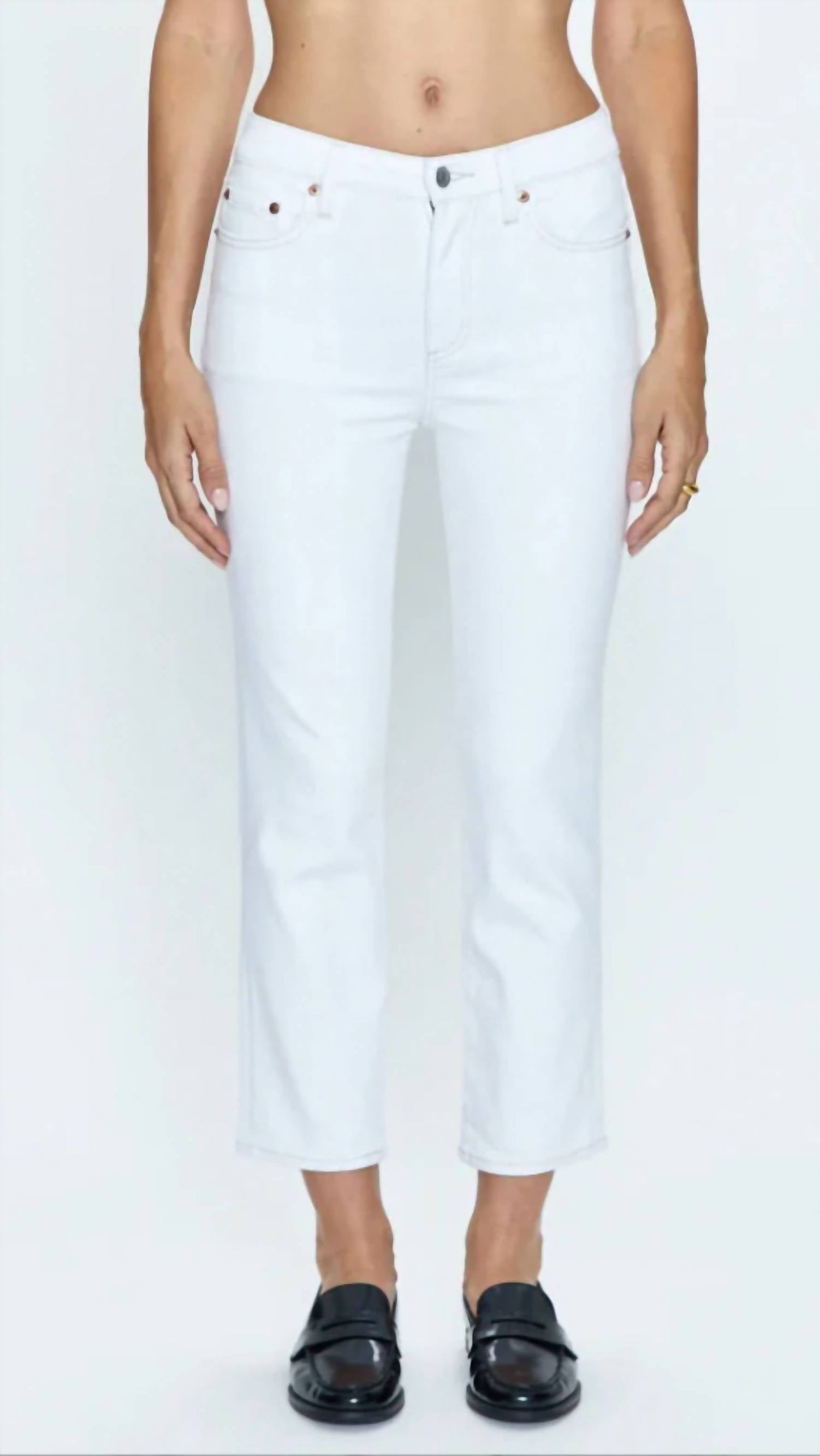 Pistola - MONROE CROP HIGH RISE JEANS