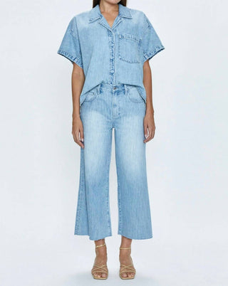 Pistola - Calça Jeans Listrada Jadyn