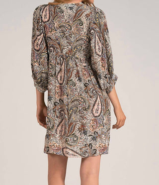 Elan - VESTIDO COM DECOTE V PAISLEY