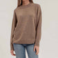 Blu Pepper - Speckle Knit Mock Neck Sweater