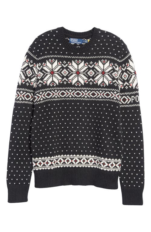 Men's Fair Isle Crewneck Sweater