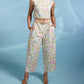 Sasha+Z - Floral Printed Cotton Pants