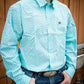 Cinch - Men's Long Sleeve Square Print Button Down