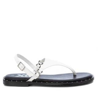 Xti - Sandálias femininas rasteiras tipo slingback