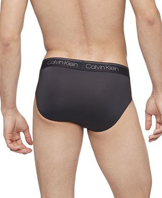 Cuecas Calvin Klein Masculinas Microfibra Elástica Cintura Baixa Preto Tamanho Médio