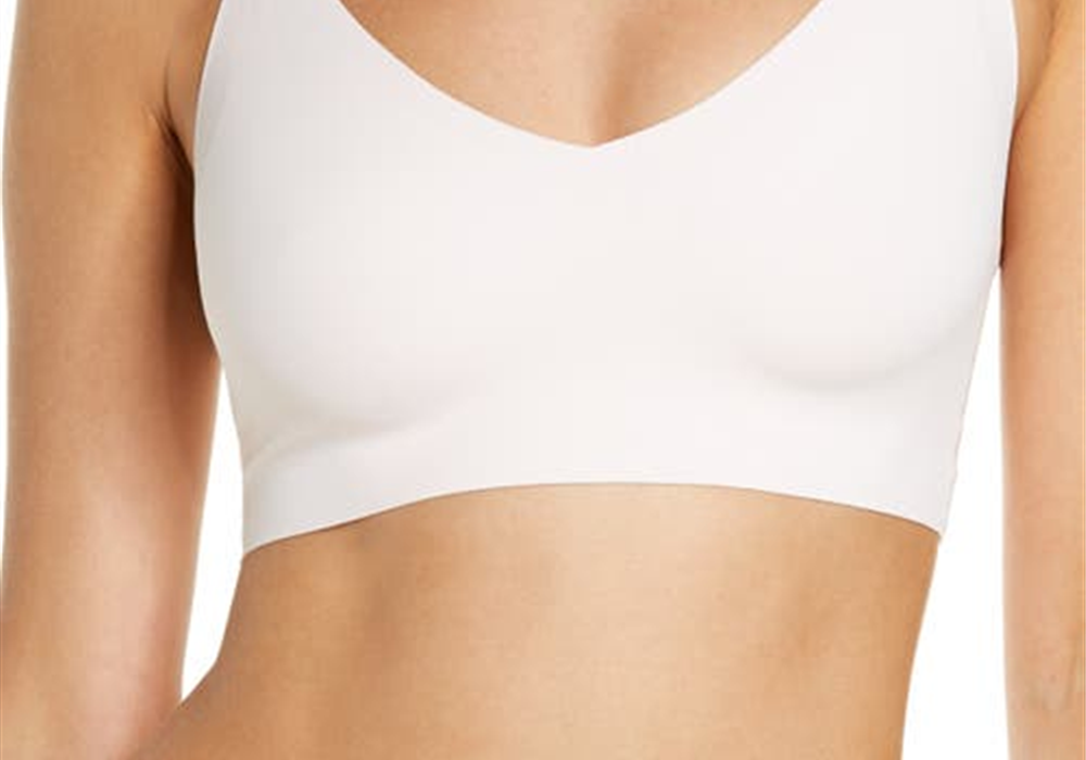 Sutiã feminino com alça triangular True &amp; Co - Tamanho G, Preto