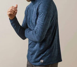 Ariat - Rebar Gridwork Baselayer 1/4 Zip Up