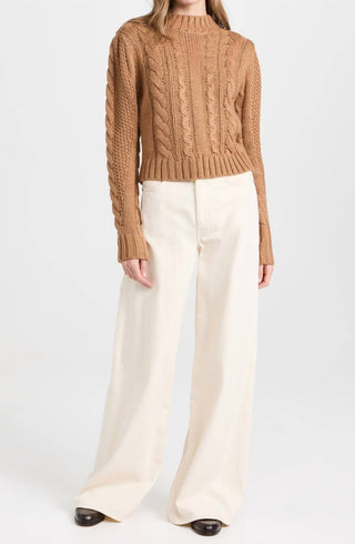 Z Supply - Suéter de gola falsa Catya