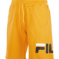 Shorts Fila George Masculino Amarelo Tamanho Médio