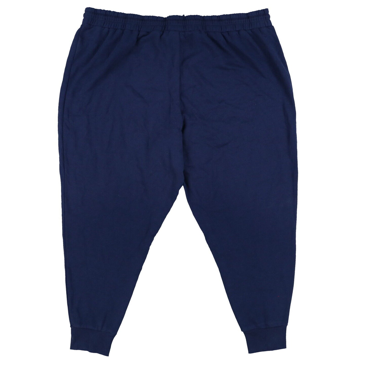 Calça jogger masculina Fila Plus Stand Graphic com cordão na cintura, azul, tamanho 4X
