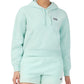 Moletom com capuz Fila Marina Fleece feminino, verde, tamanho X-S
