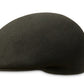 Boné de feltro Ascot masculino Country Gentlemen, preto, tamanho extragrande