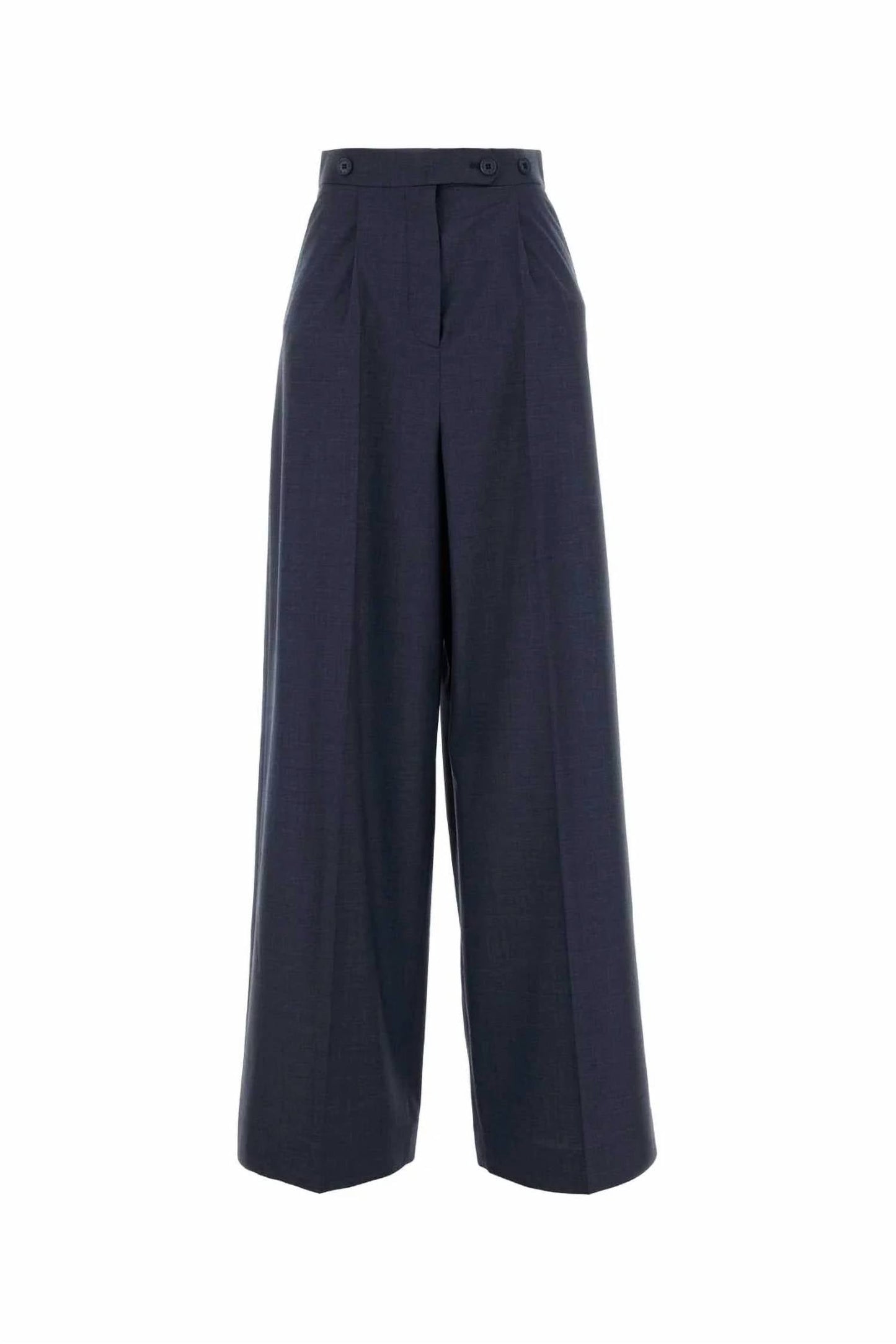 Givenchy - Women's Pleated Wide-leg Pants