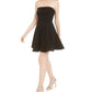 Vestido de festa curto feminino B Darlin, tamanho preto, tamanho 11-12