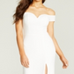 Vestido ombro a ombro B Darlin Junior's, branco, tamanho 5-6