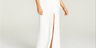 Vestido ombro a ombro B Darlin Junior's, branco, tamanho 5-6