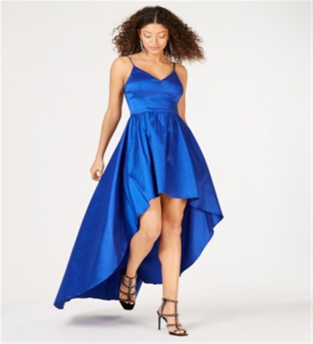 b-darlin-womens-spaghetti-strap-v-neck-above-the-knee-formal-hi-lo-dress-blue-size-9-10