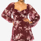 Vestido Emma com decote coração vermelho tamanho 13-14 da B Darlin Junior