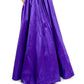 Vestido de tafetá com amarração halter B Darlin Junior, roxo, tamanho 56