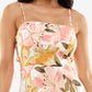 Vestido evasê com alças finas B Darlin Junior, branco, tamanho 9-10