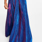 Vestido B Darlin Junior com alças nas costas e acabamento brilhante, azul, tamanho 56