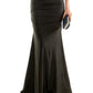 Vestido franzido B Darlin Junior's preto tamanho 12