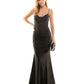 Vestido franzido B Darlin Junior's preto tamanho 12