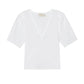 Nation Ltd - Jolene V-neck Short Sleeve Top