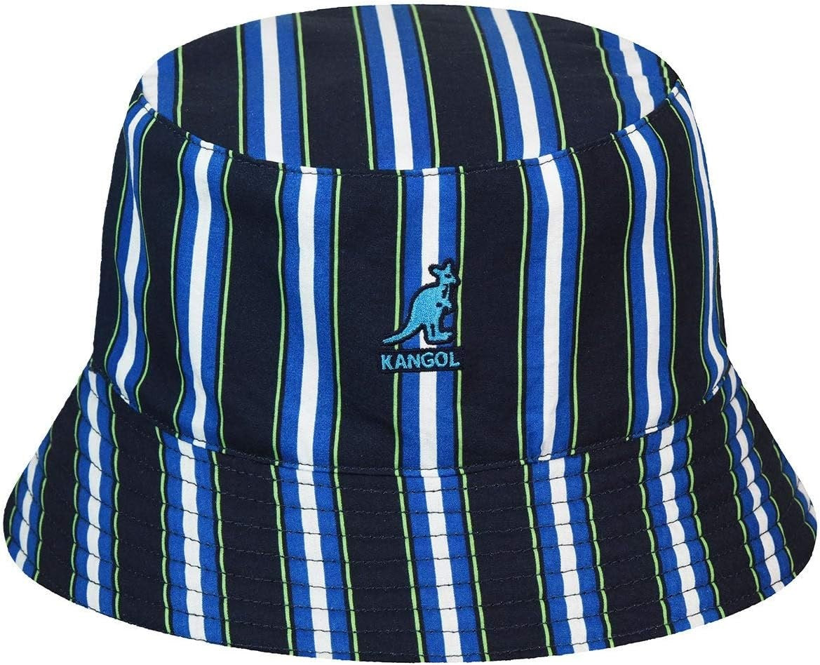 Chapéu Bucket Reversível Masculino Kangol Azul Tamanho G