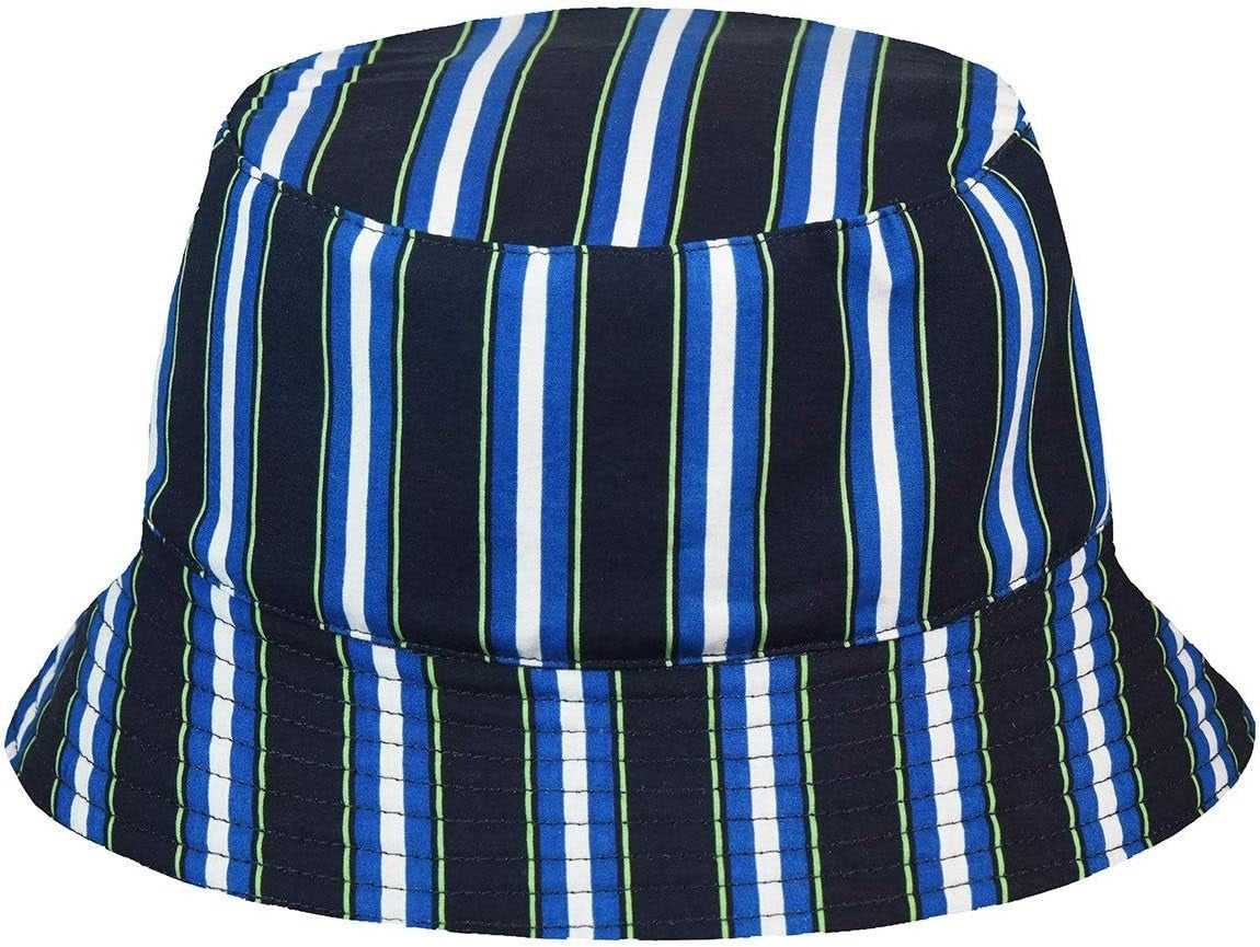 Chapéu Bucket Reversível Masculino Kangol Azul Tamanho G