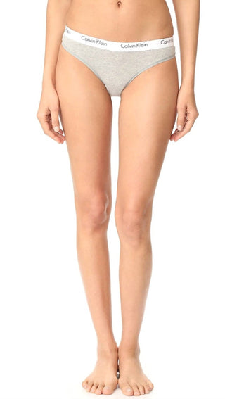 Calvin Klein - Calcinha fio dental de algodão Standard One