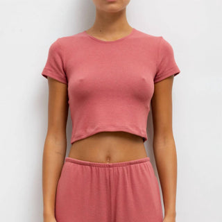 Leset - Camiseta Lauren Crop Slim