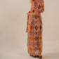 Care Tucker - Beatrice Mesmerized Pattern Kaftan Dress