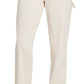 Calça Carpenter Dickies Junior's Branca Tamanho 11