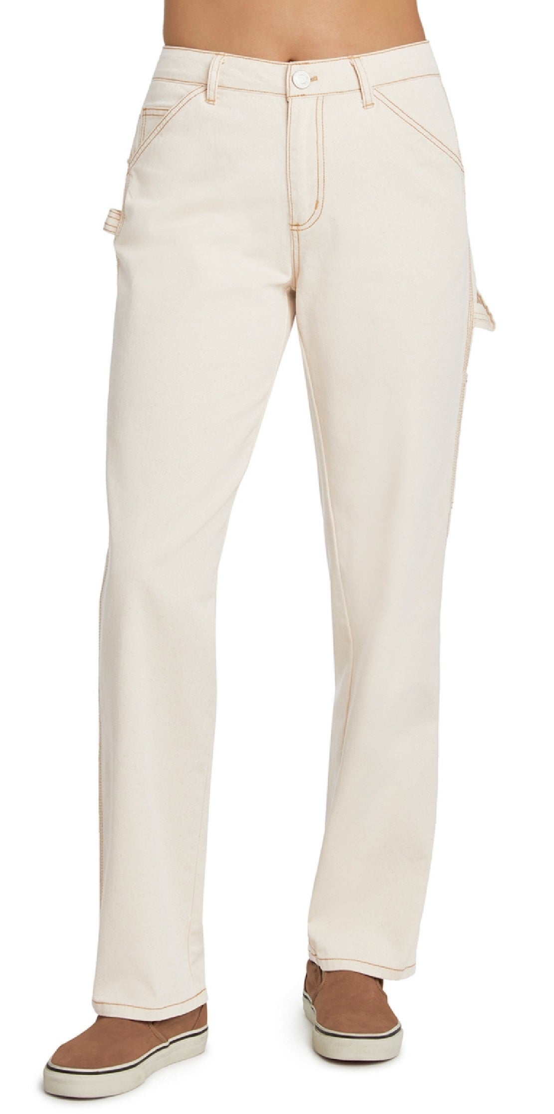 Calça Carpenter Dickies Junior's Branca Tamanho 11