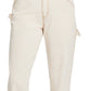 Calça Carpenter Dickies Junior's Branca Tamanho 11