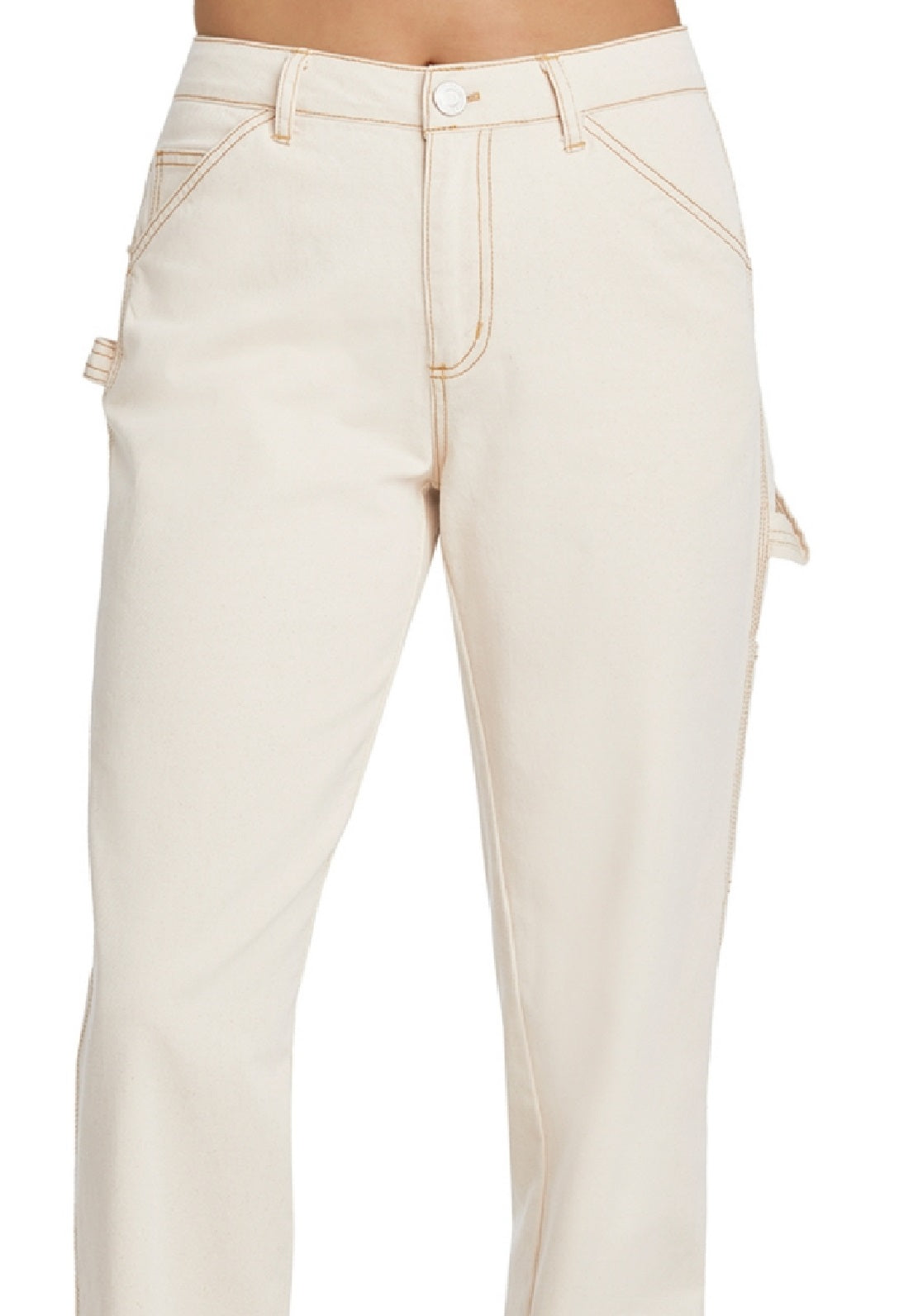 Calça Carpenter Dickies Junior's Branca Tamanho 11