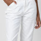 Calça Carpenter Dickies Junior's Branca Tamanho 13