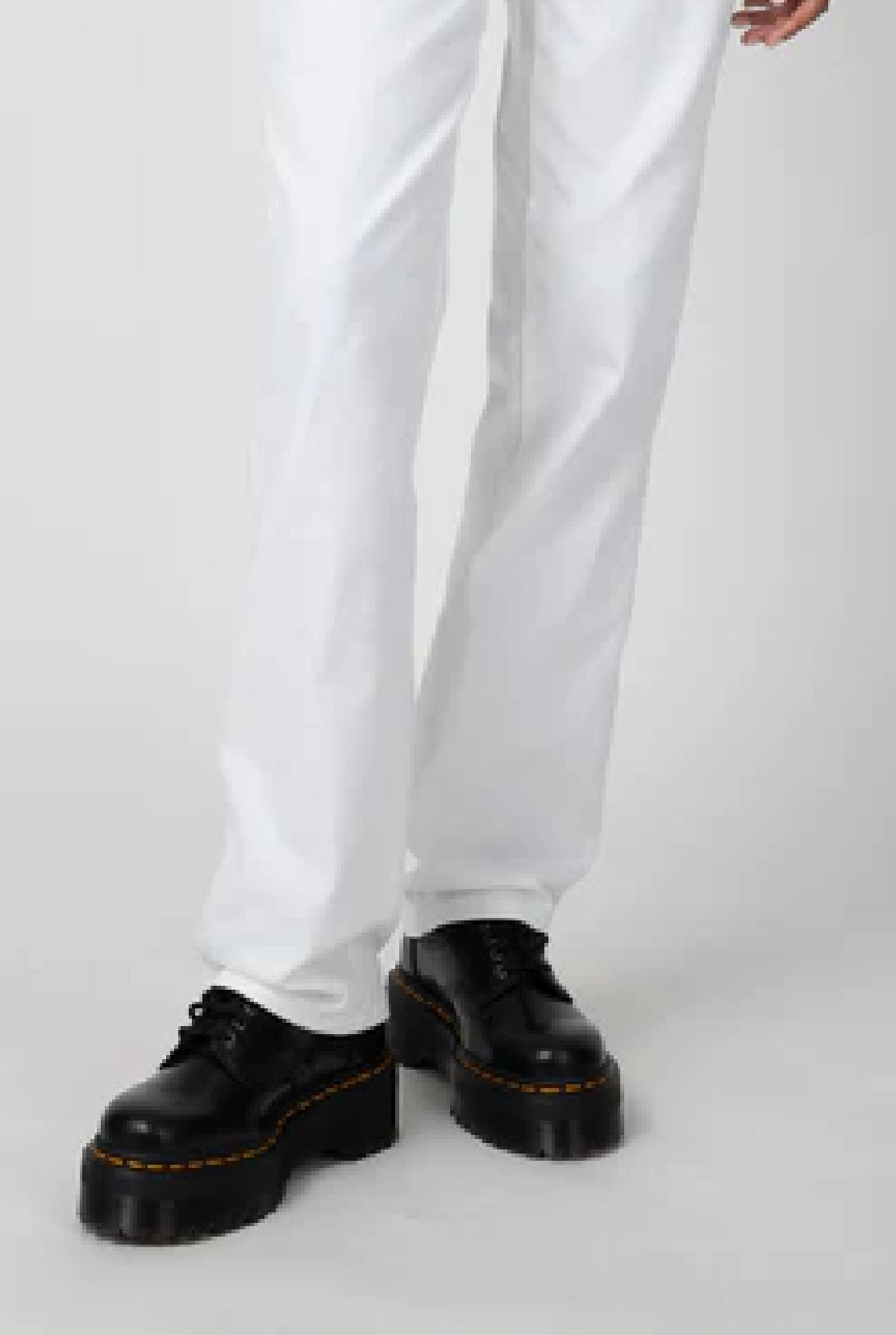 Calça Carpenter Dickies Junior's Branca Tamanho 13