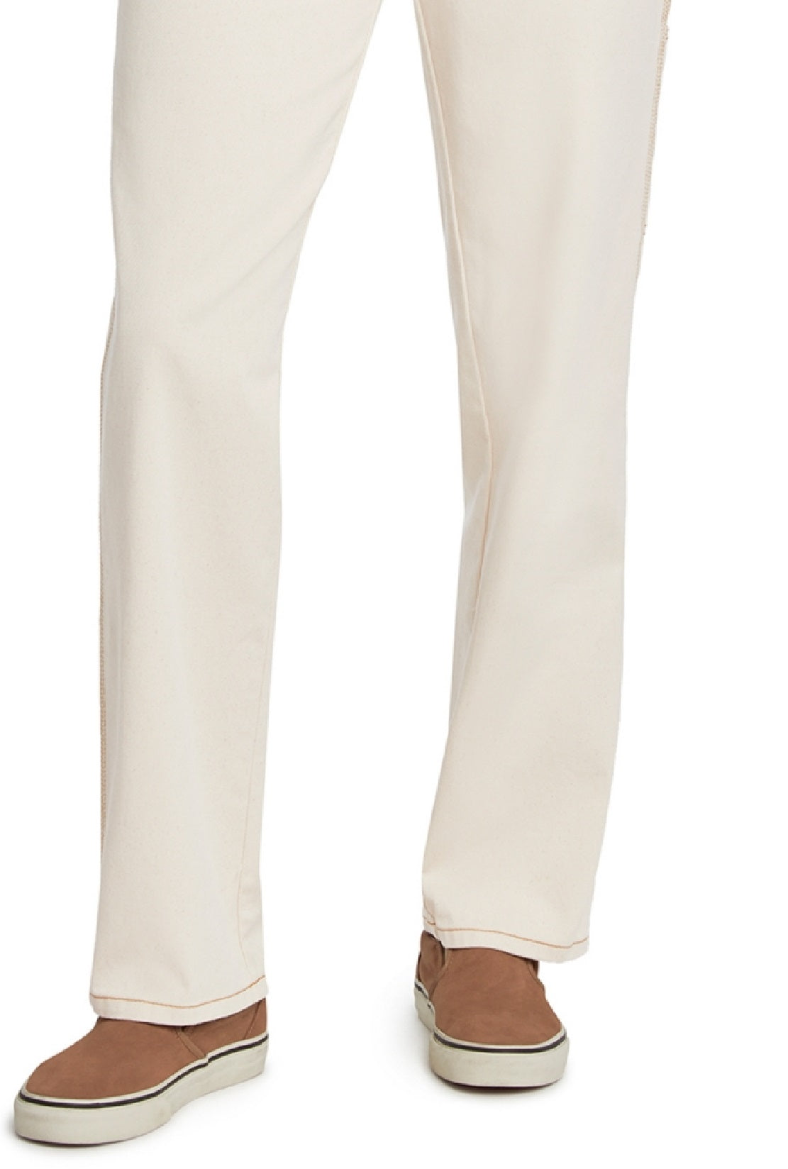 Calça Carpenter Dickies Relaxed Fit Feminina Branca Tamanho 15