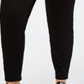 Calça de sarja elástica Dickies Junior's Plus genuína, preta, tamanho 22