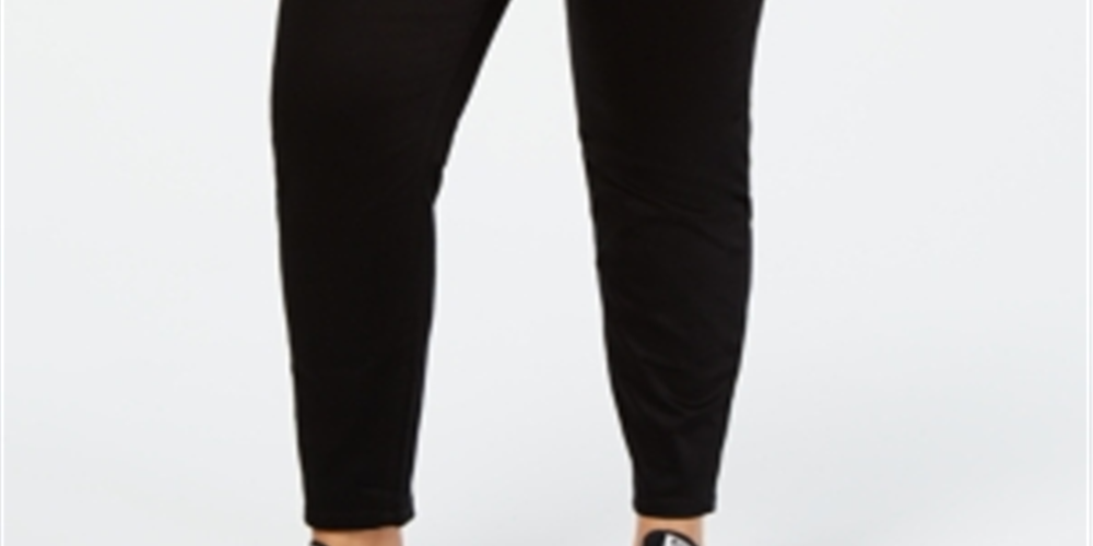 Calça de sarja elástica Dickies Junior's Plus genuína, preta, tamanho 22