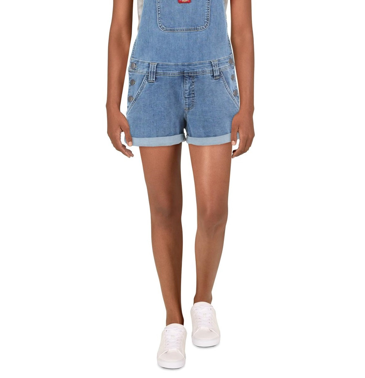 Vestido sem mangas Dickies Junior's Shortalls Azul Tamanho X-Grande