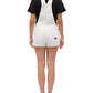 Vestido macacão com punho Dickies feminino, branco, tamanho médio