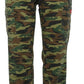 Calça de corrida utilitária Dickies Junior's Slash Pocket Cargo, verde, tamanho X-S