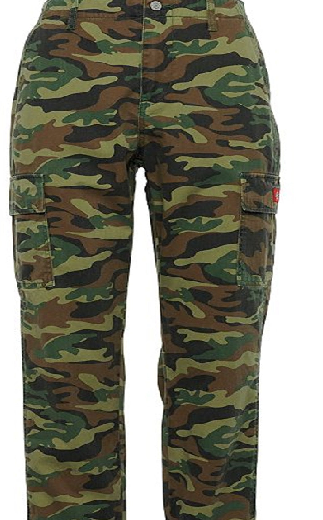 Calça de corrida utilitária Dickies Junior's Slash Pocket Cargo, verde, tamanho X-S
