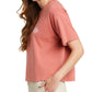 Camiseta curta com estampa gráfica e logotipo de algodão Dickies Junior's, tamanho Terracota, tamanho P