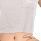 Dickies Logo Muscle Cropped Feminino - Rosa Tamanho X-S
