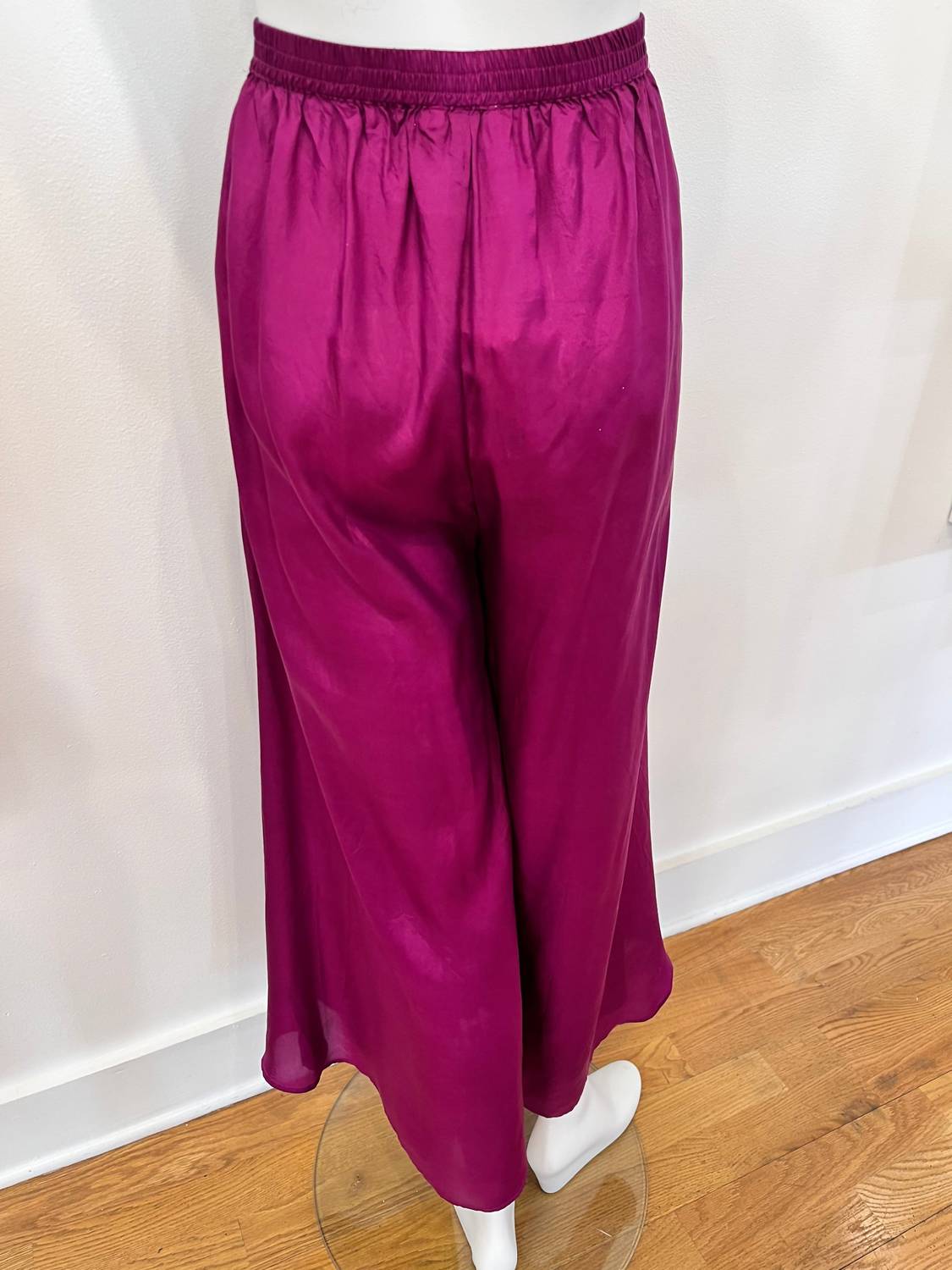 Mes Demoiselle - Silk Palazzo Pants