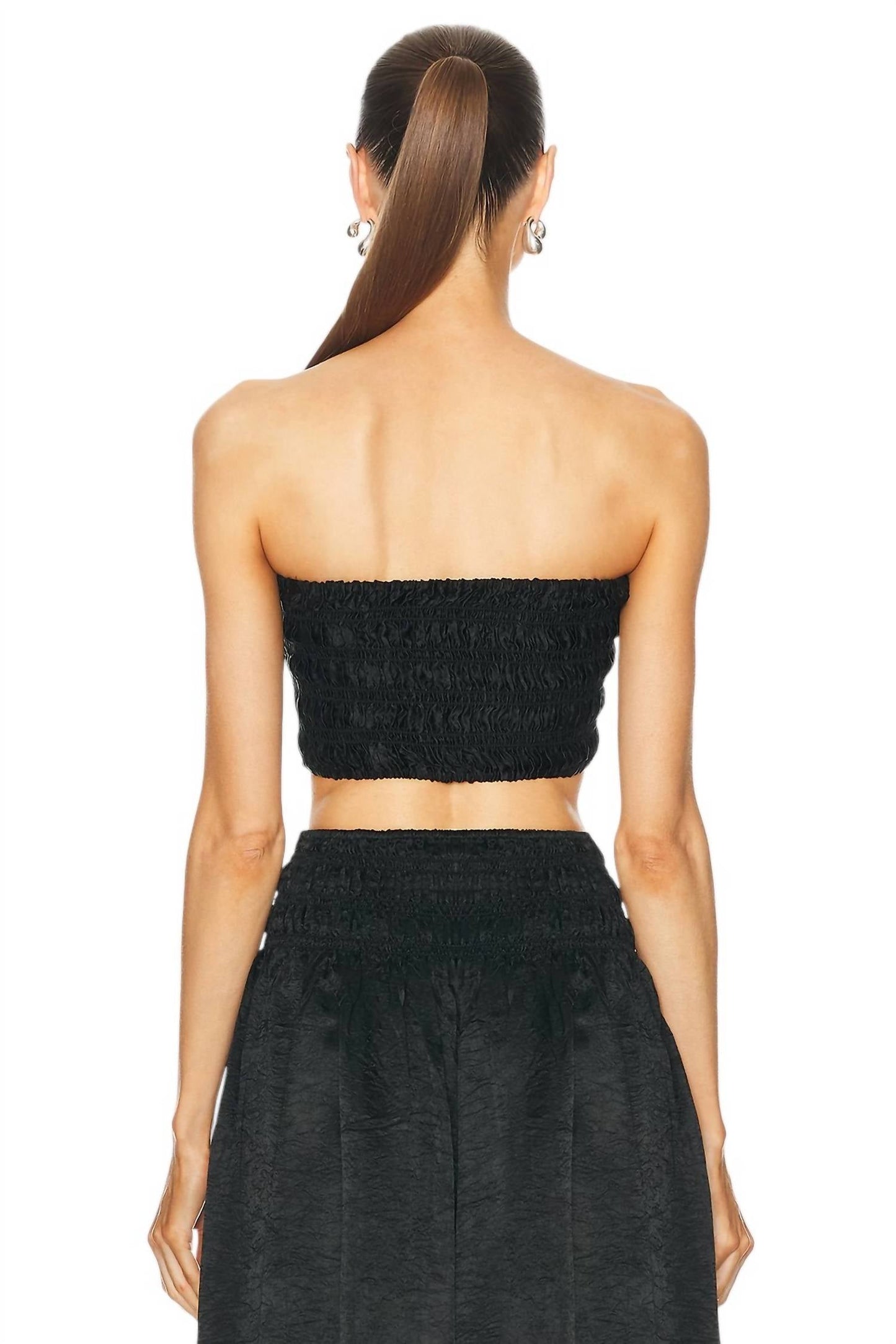 Enza Costa - Satin Smocked Top